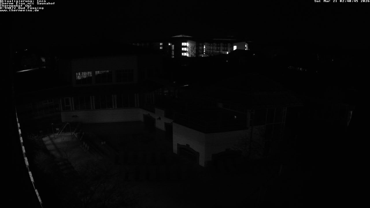 Archiv Foto Webcam Bad Füssing: Therme Eins - Thermenhof Ost