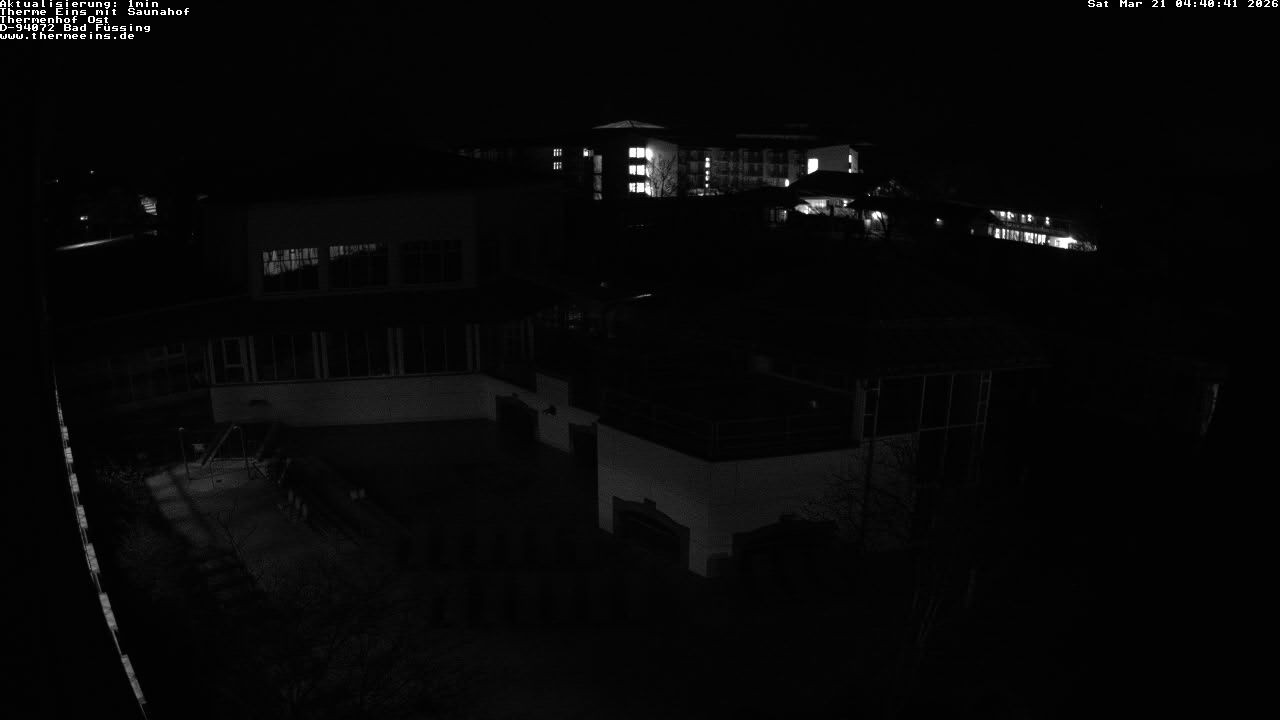 Archiv Foto Webcam Bad Füssing: Therme Eins - Thermenhof Ost