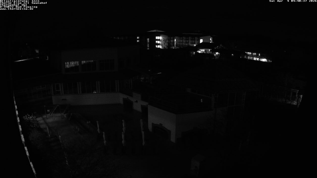 Archiv Foto Webcam Bad Füssing: Therme Eins - Thermenhof Ost