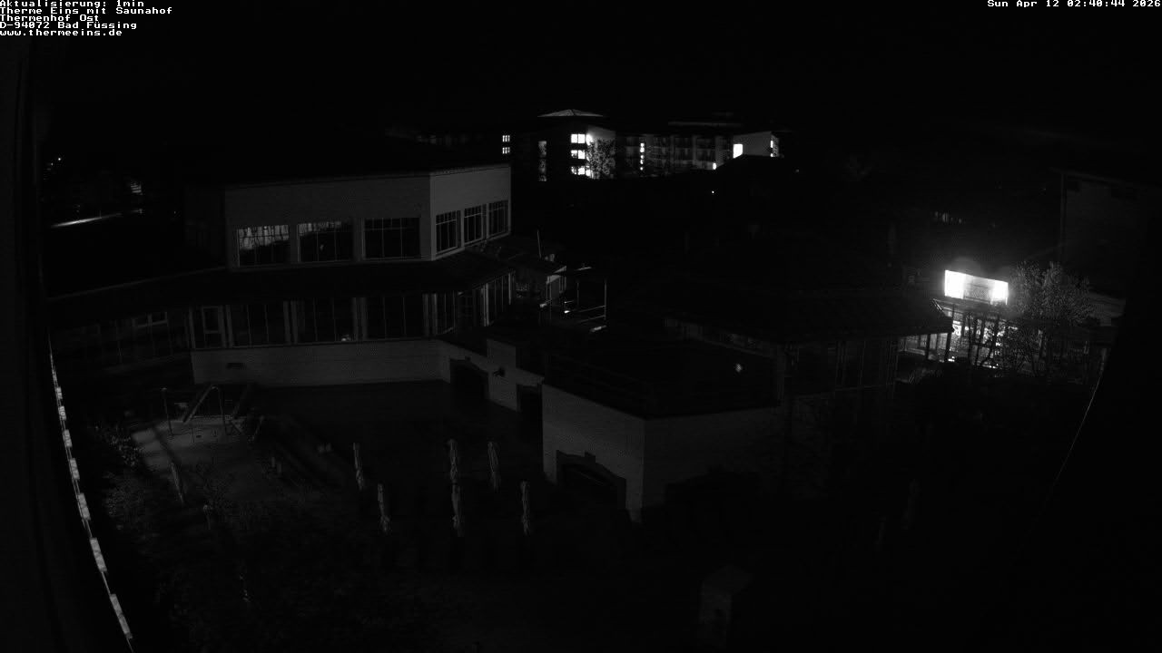 Archiv Foto Webcam Bad Füssing: Therme Eins - Thermenhof Ost