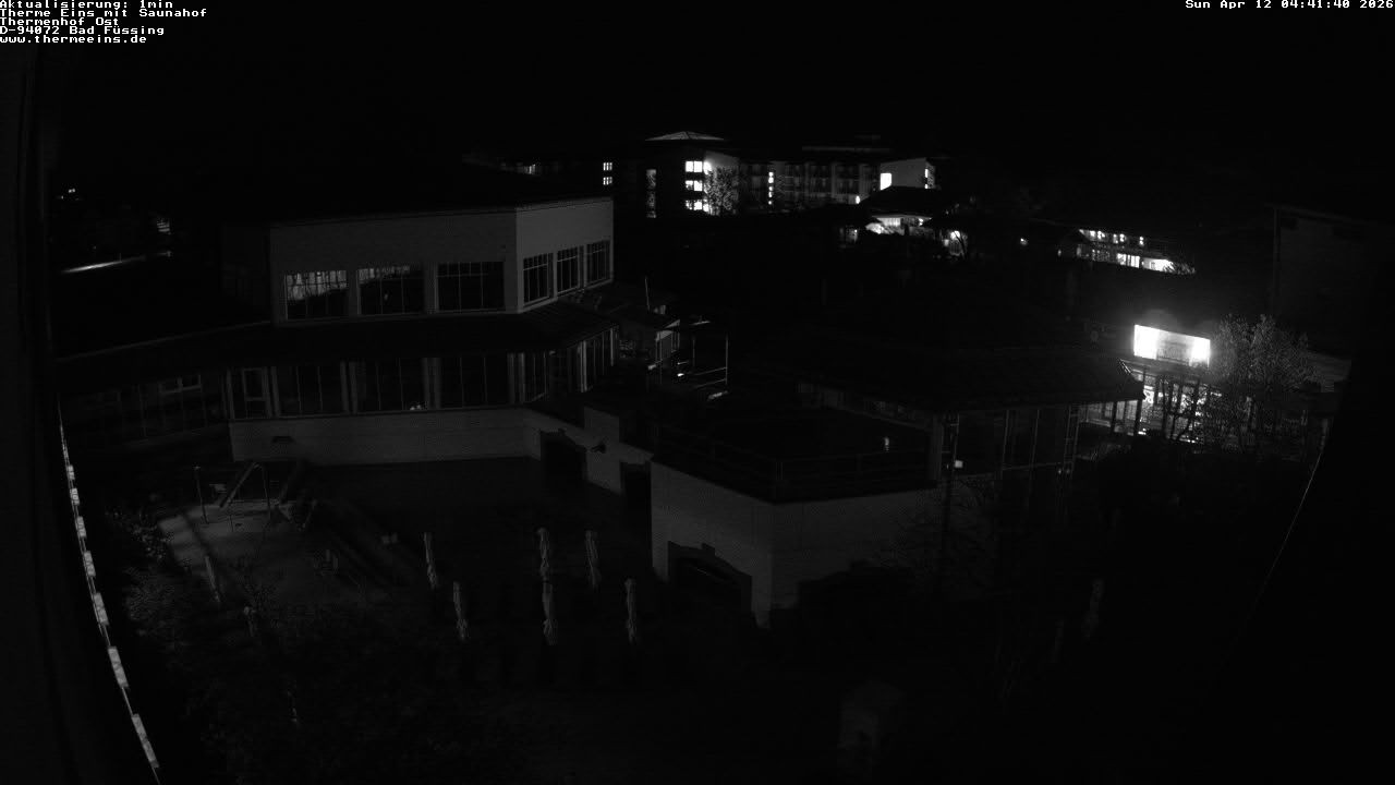 Archiv Foto Webcam Bad Füssing: Therme Eins - Thermenhof Ost