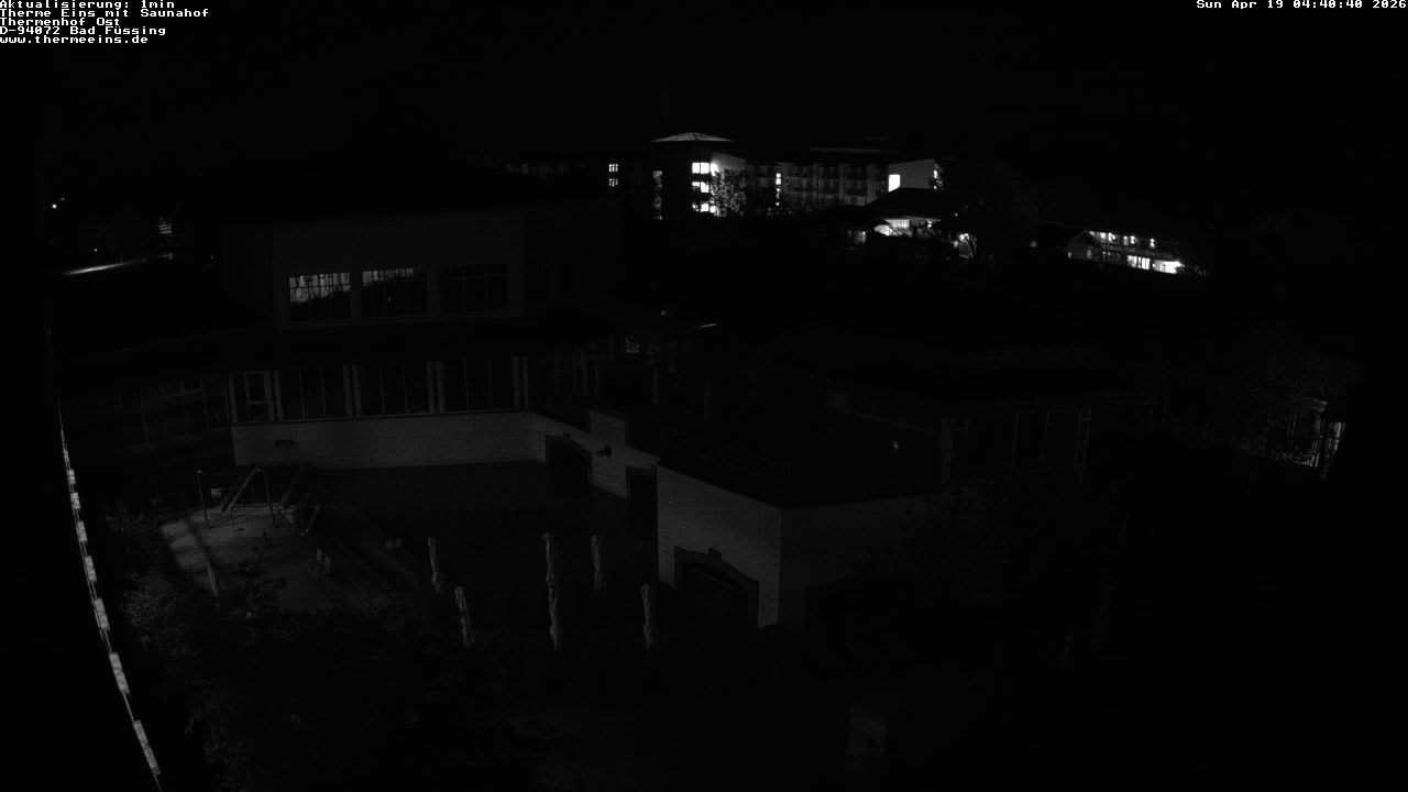 Archiv Foto Webcam Bad Füssing: Therme Eins - Thermenhof Ost