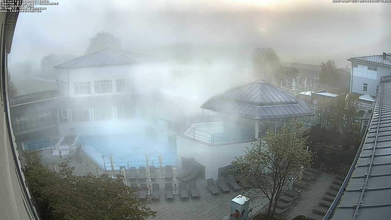 Archiv Foto Webcam Bad Füssing: Therme Eins - Thermenhof Ost