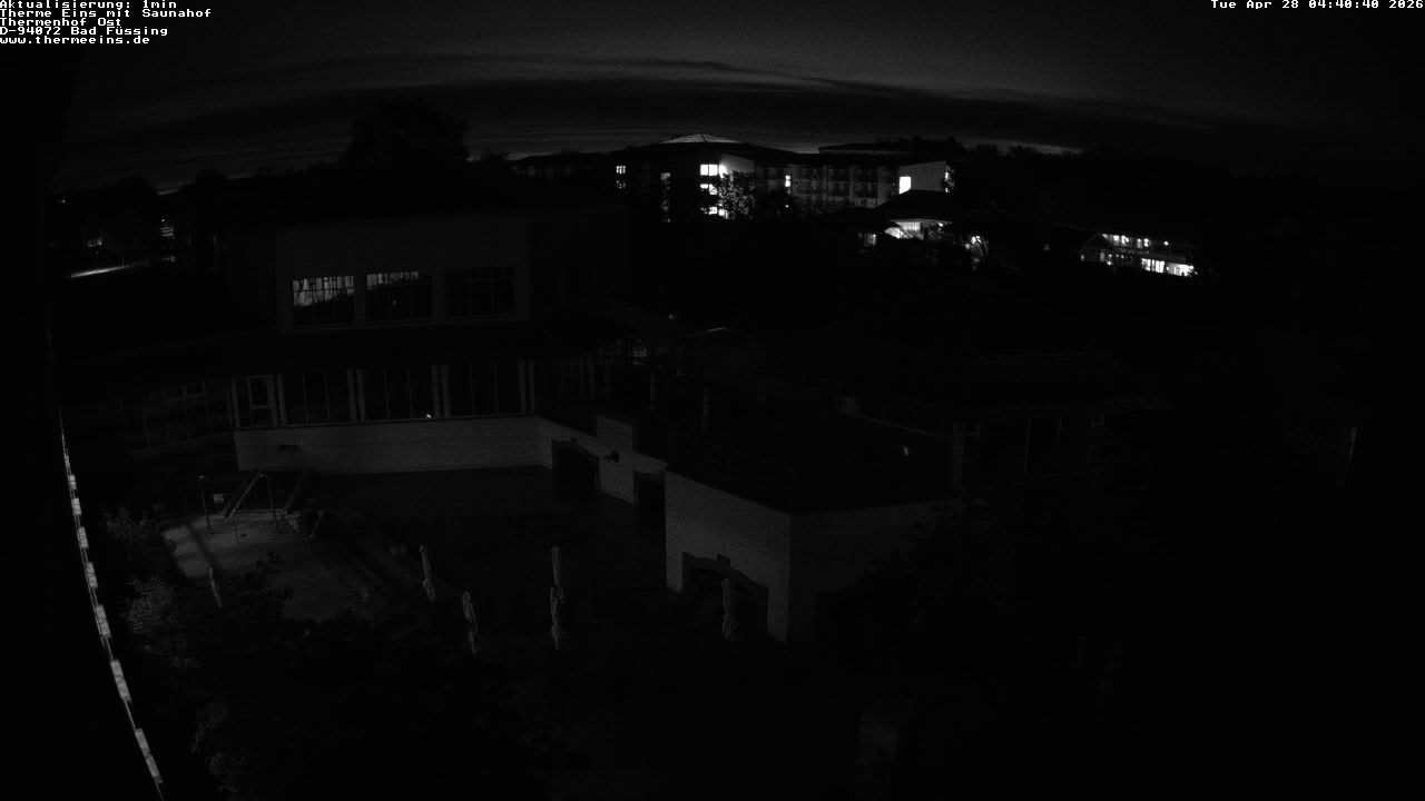 Archiv Foto Webcam Bad Füssing: Therme Eins - Thermenhof Ost