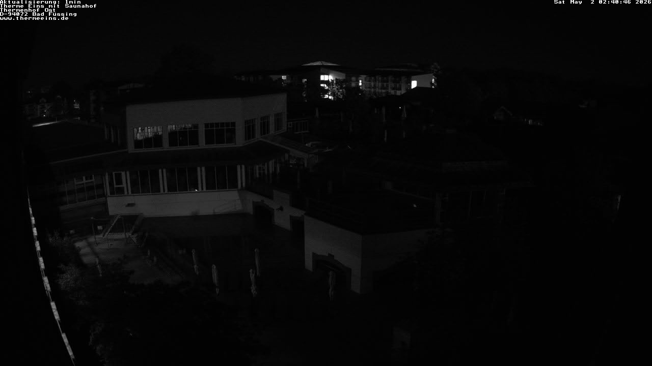 Archiv Foto Webcam Bad Füssing: Therme Eins - Thermenhof Ost