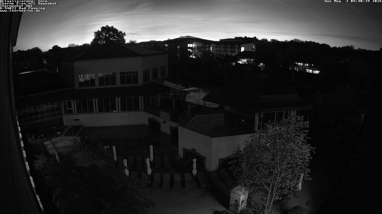 Archiv Foto Webcam Bad Füssing: Therme Eins - Thermenhof Ost