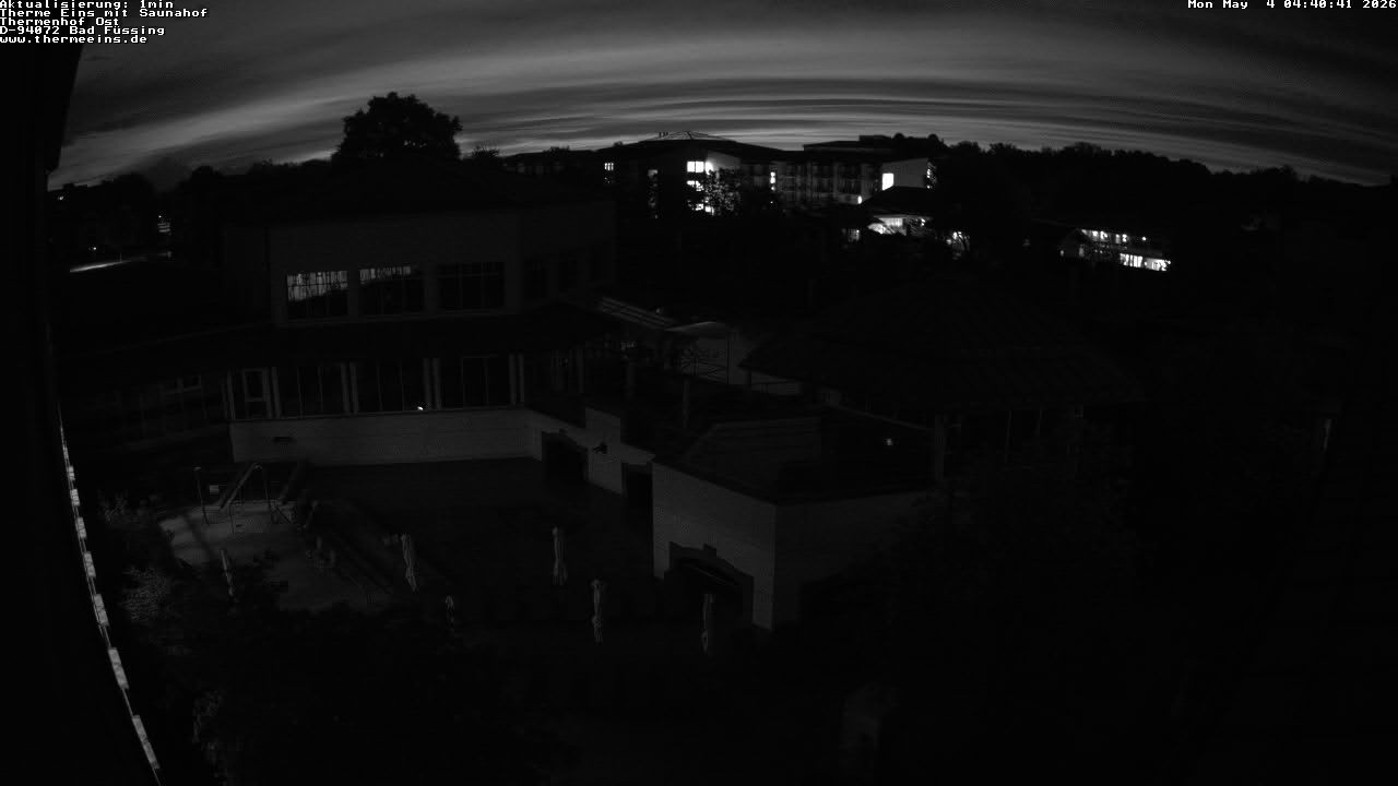 Archiv Foto Webcam Bad Füssing: Therme Eins - Thermenhof Ost