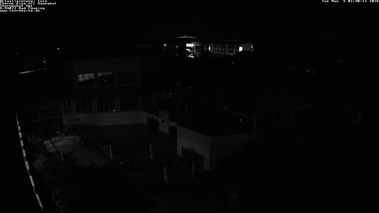 Archiv Foto Webcam Bad Füssing: Therme Eins - Thermenhof Ost