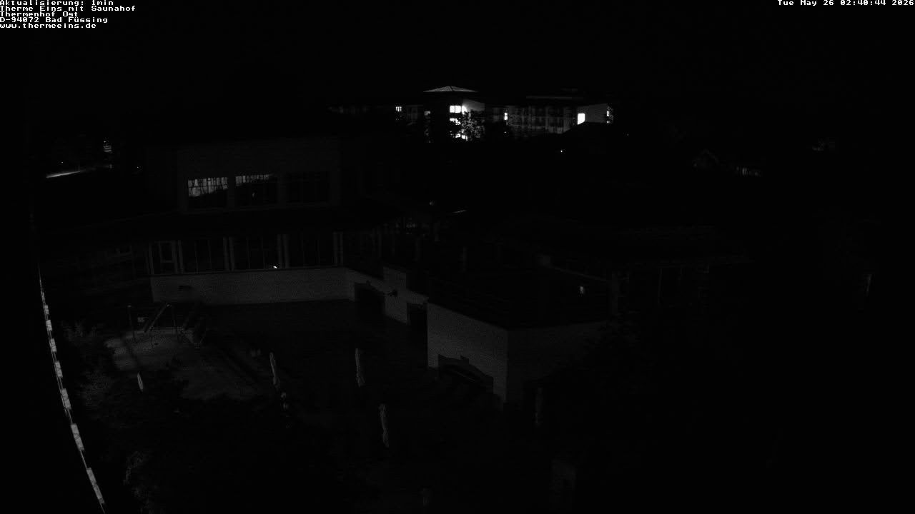 Archiv Foto Webcam Bad Füssing: Therme Eins - Thermenhof Ost