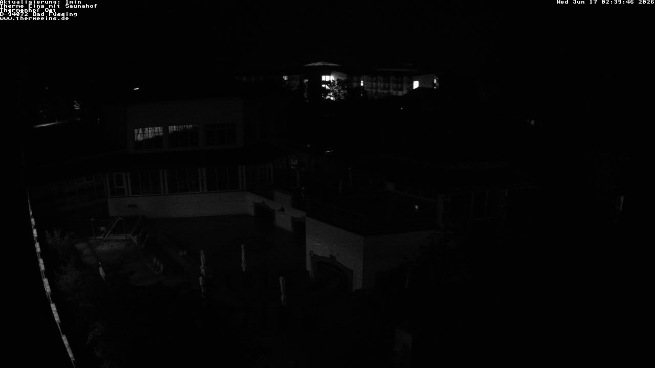Archiv Foto Webcam Bad Füssing: Therme Eins - Thermenhof Ost