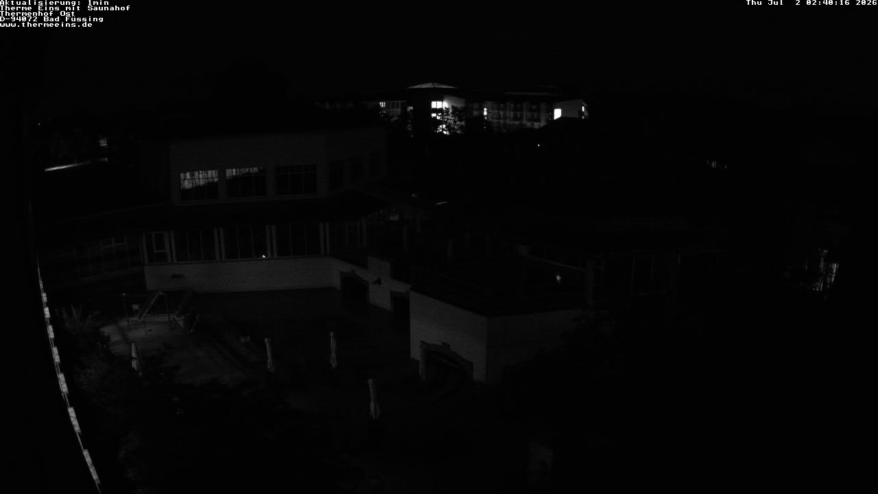 Archiv Foto Webcam Bad Füssing: Therme Eins - Thermenhof Ost