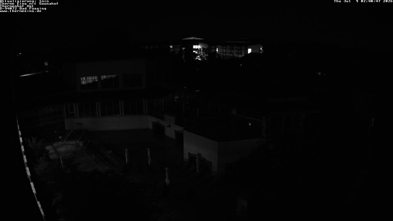 Archiv Foto Webcam Bad Füssing: Therme Eins - Thermenhof Ost