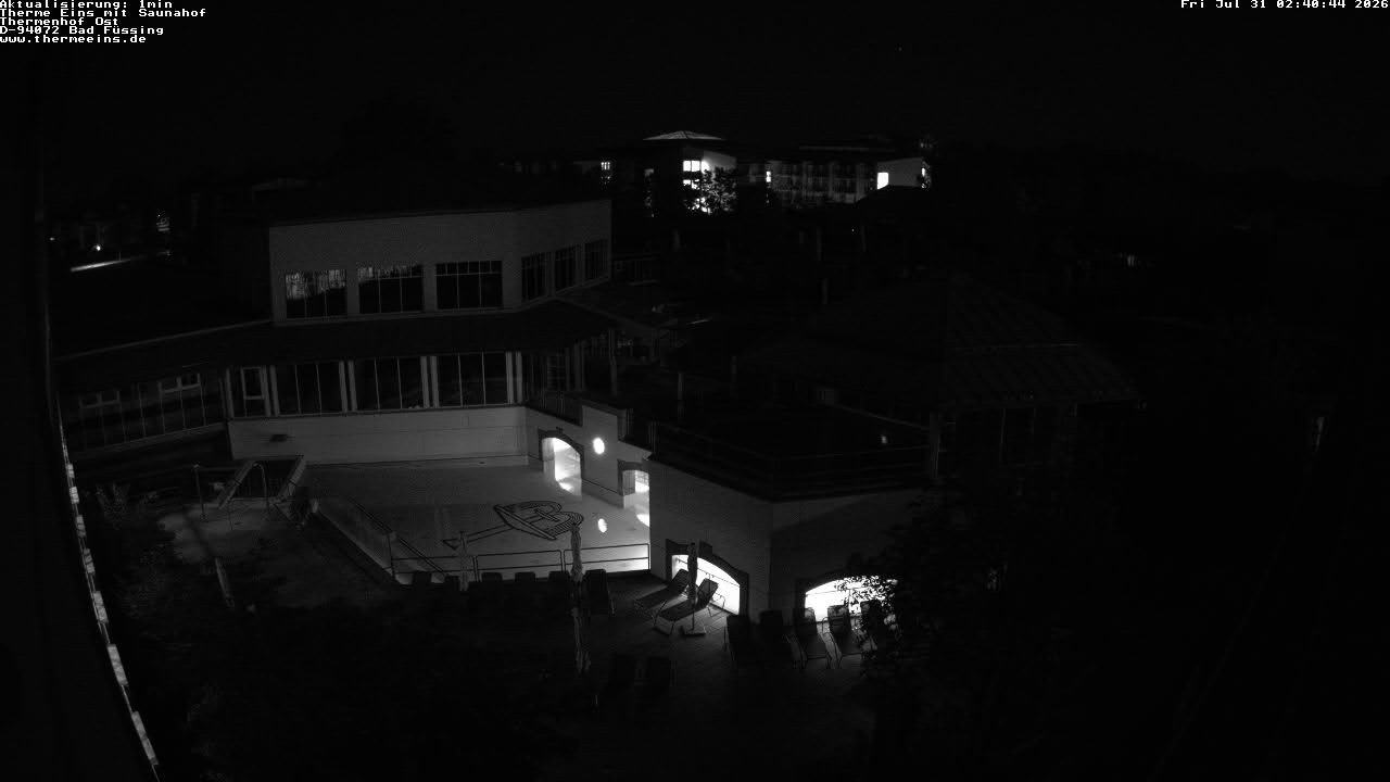 Archiv Foto Webcam Bad Füssing: Therme Eins - Thermenhof Ost