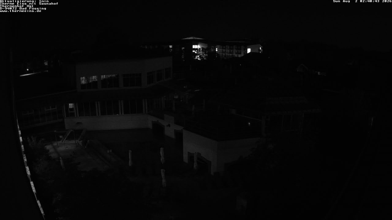 Archiv Foto Webcam Bad Füssing: Therme Eins - Thermenhof Ost