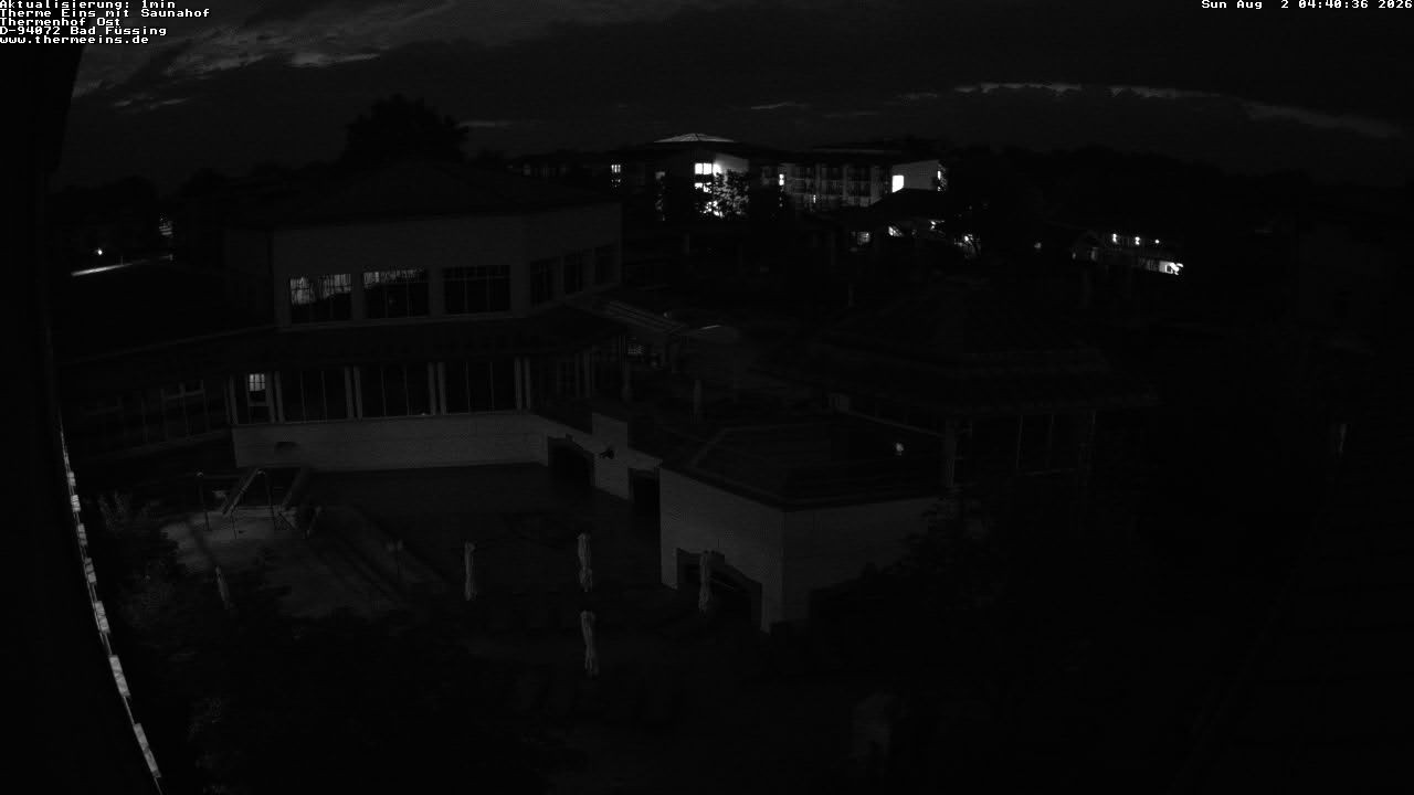 Archiv Foto Webcam Bad Füssing: Therme Eins - Thermenhof Ost