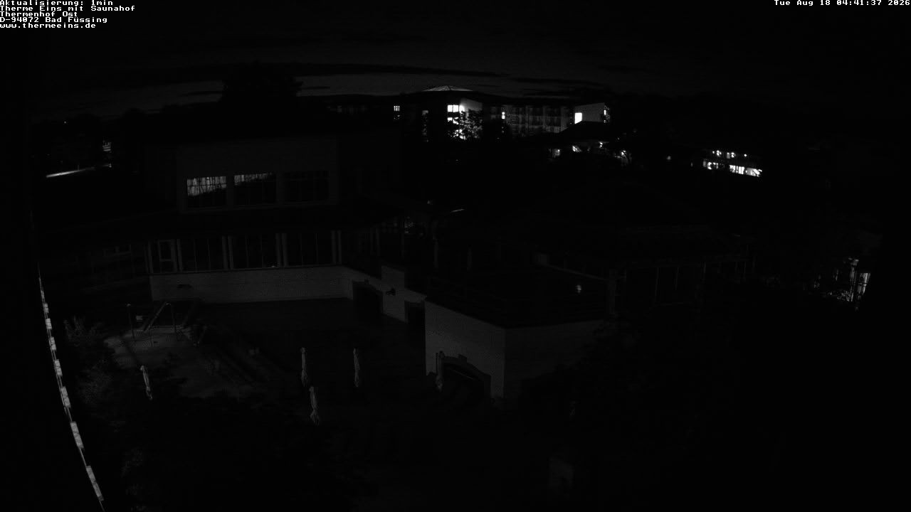Archiv Foto Webcam Bad Füssing: Therme Eins - Thermenhof Ost