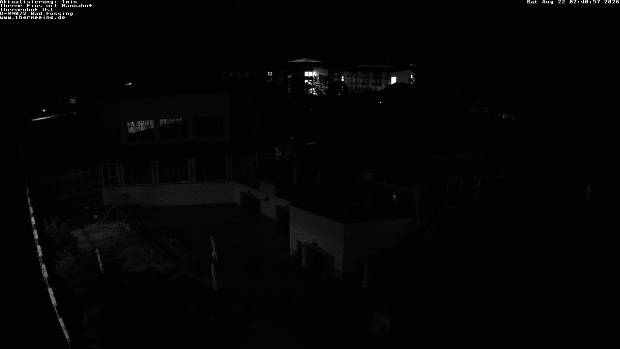 Archiv Foto Webcam Bad Füssing: Therme Eins - Thermenhof Ost