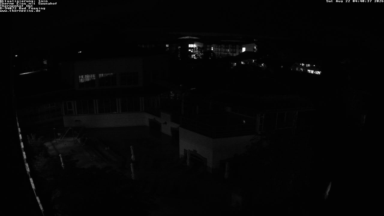 Archiv Foto Webcam Bad Füssing: Therme Eins - Thermenhof Ost