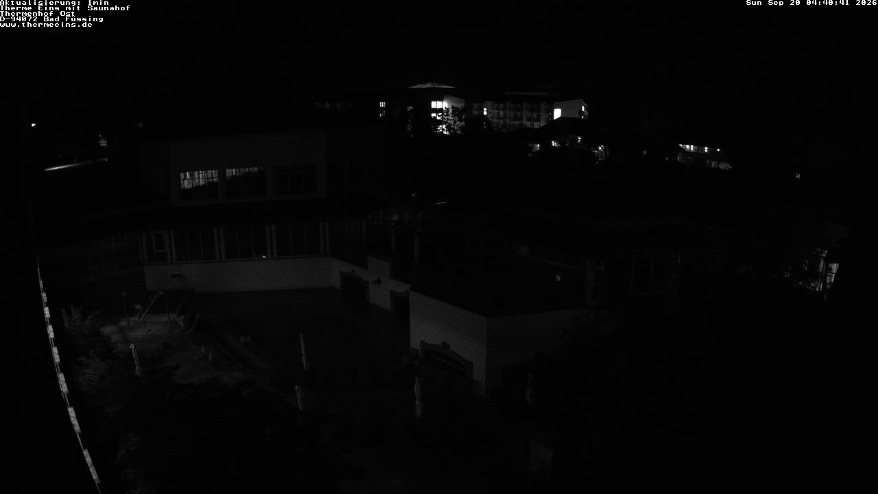 Archiv Foto Webcam Bad Füssing: Therme Eins - Thermenhof Ost