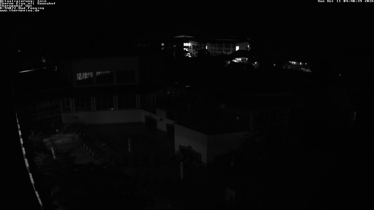 Archiv Foto Webcam Bad Füssing: Therme Eins - Thermenhof Ost