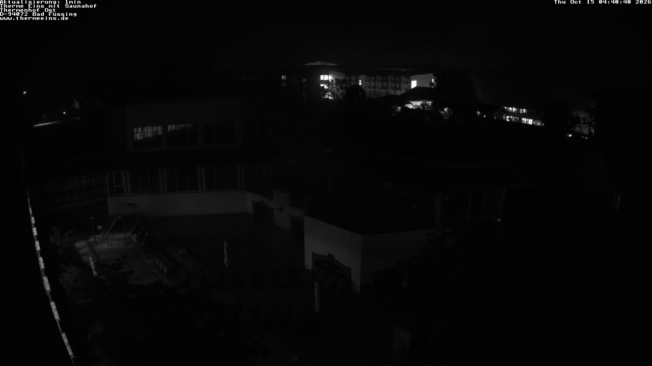 Archiv Foto Webcam Bad Füssing: Therme Eins - Thermenhof Ost