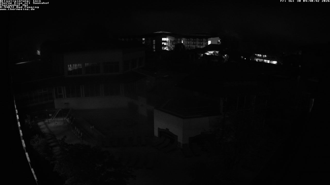 Archiv Foto Webcam Bad Füssing: Therme Eins - Thermenhof Ost