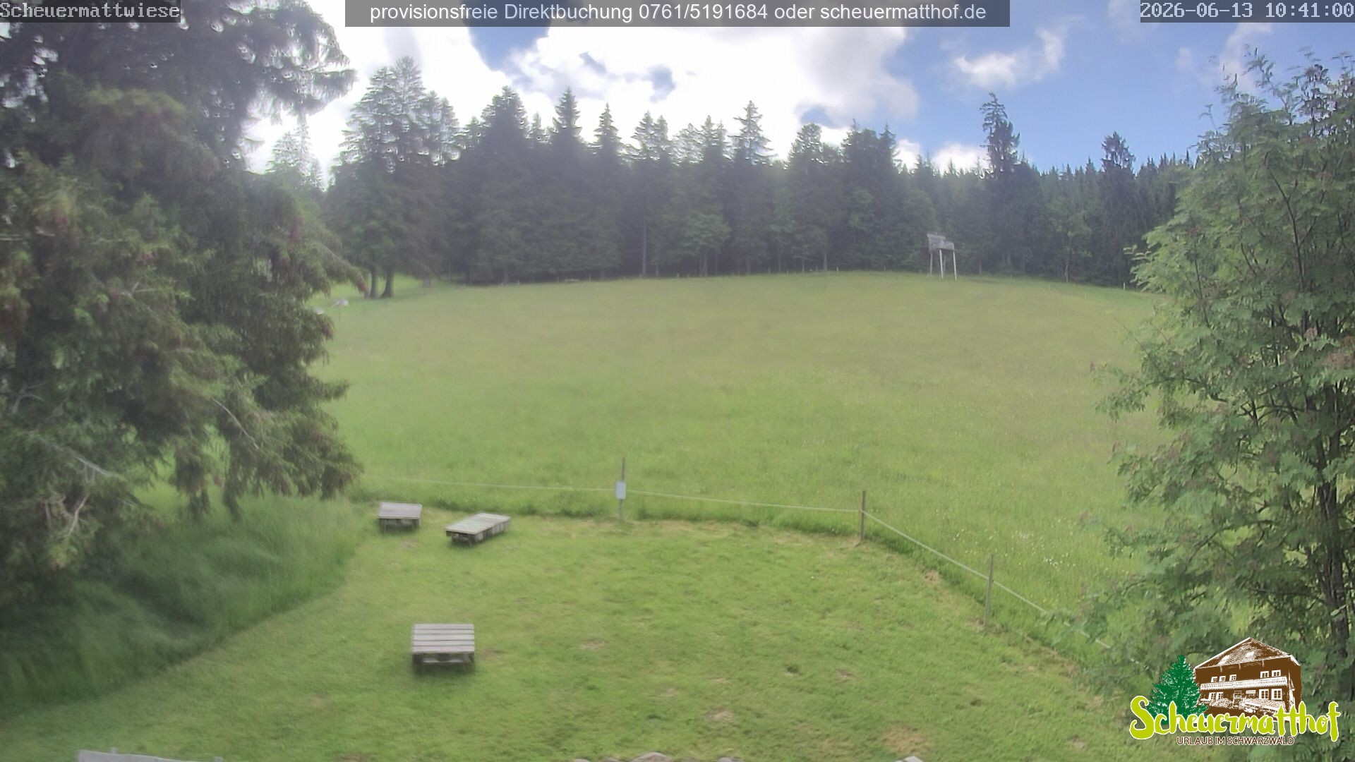 Archived image Webcam Todtnauberg - Scheuermatthof