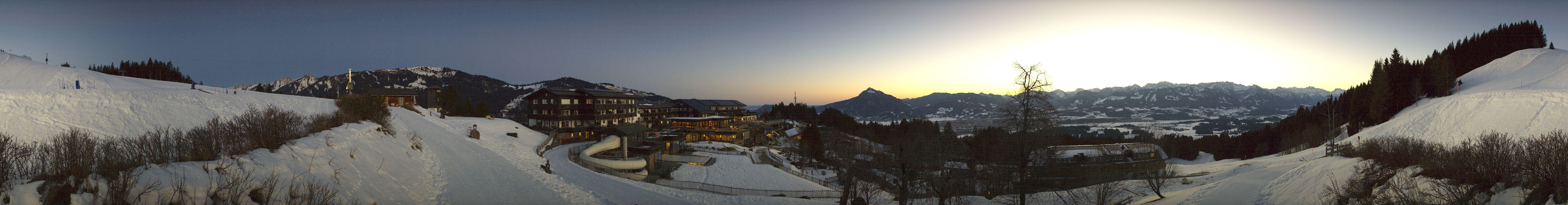 Archived image Webcam Hotel Allgäuer Berghof near Ofterschwang
