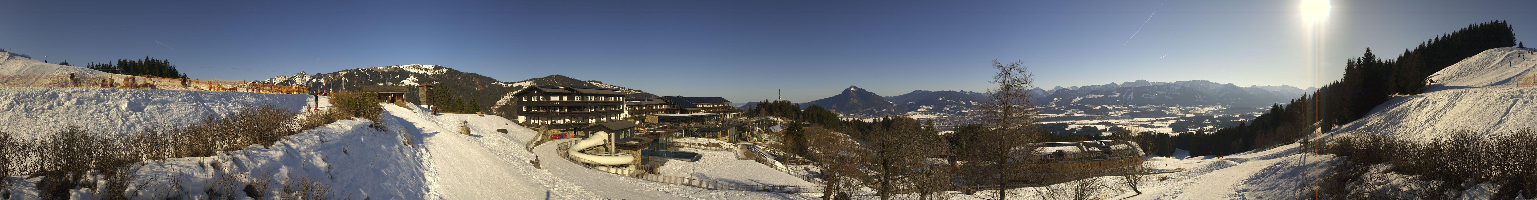 Archived image Webcam Hotel Allgäuer Berghof near Ofterschwang