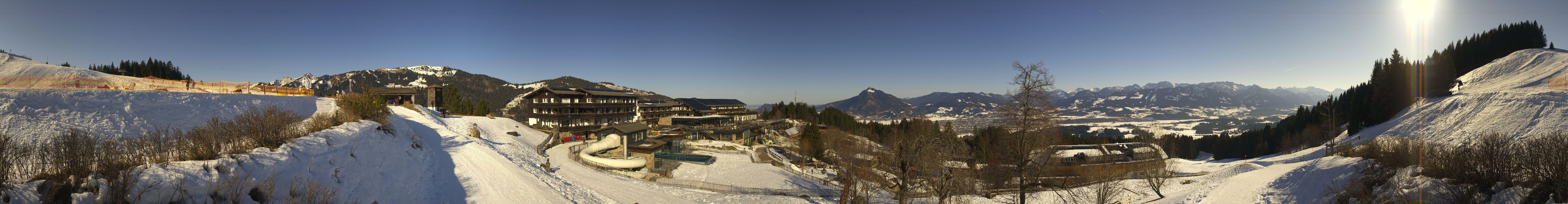 Archived image Webcam Hotel Allgäuer Berghof near Ofterschwang