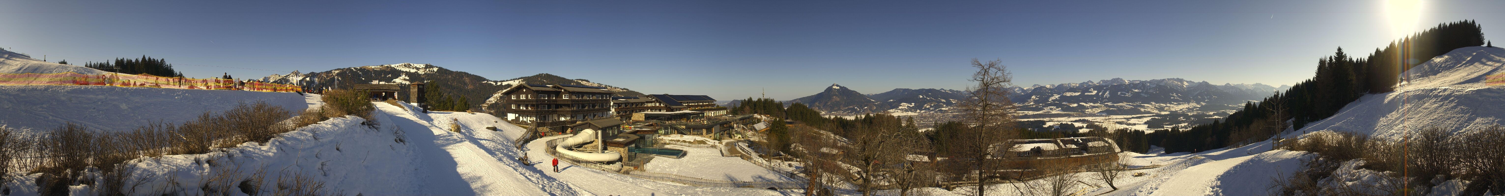 Archived image Webcam Hotel Allgäuer Berghof near Ofterschwang