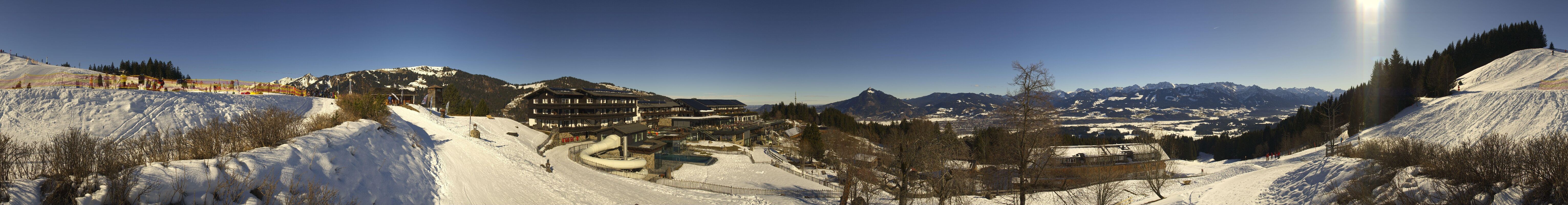 Archived image Webcam Hotel Allgäuer Berghof near Ofterschwang