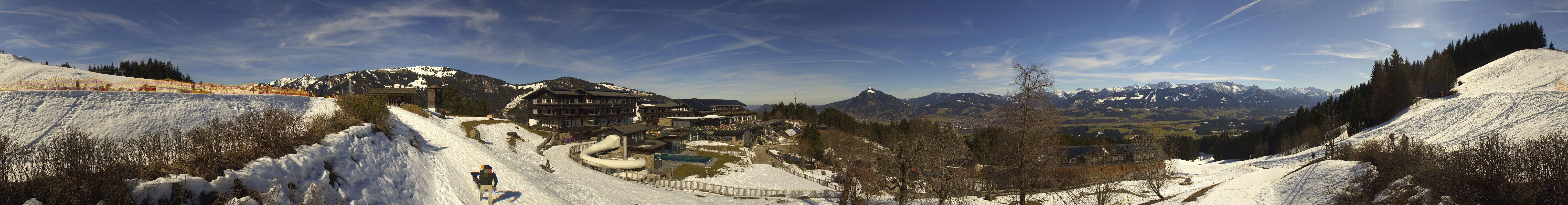 Archived image Webcam Hotel Allgäuer Berghof near Ofterschwang