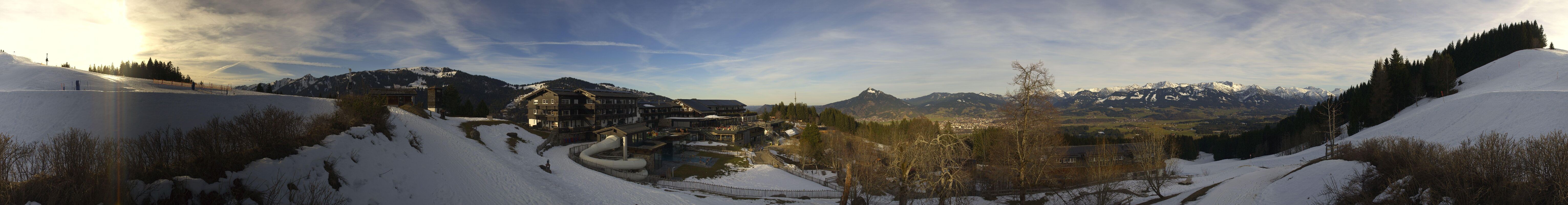 Archived image Webcam Hotel Allgäuer Berghof near Ofterschwang