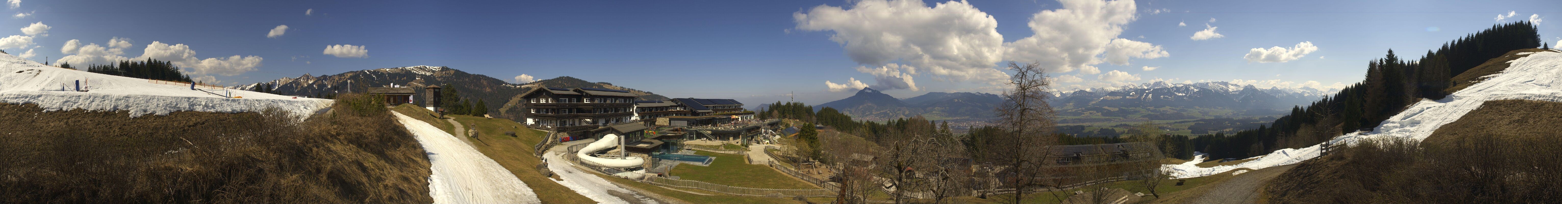 Archived image Webcam Hotel Allgäuer Berghof near Ofterschwang