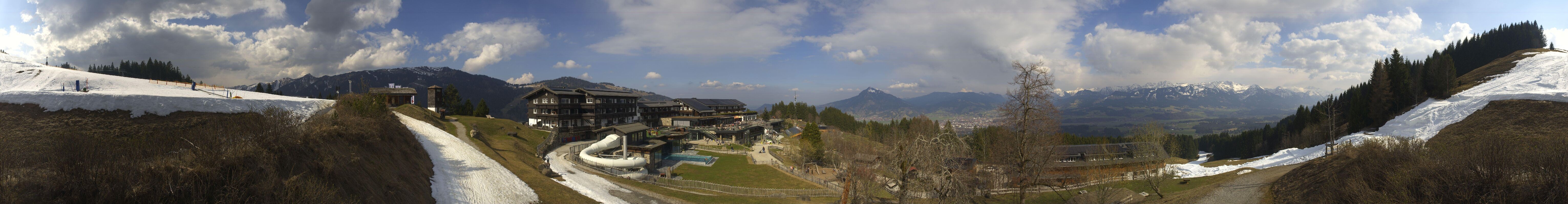 Archived image Webcam Hotel Allgäuer Berghof near Ofterschwang