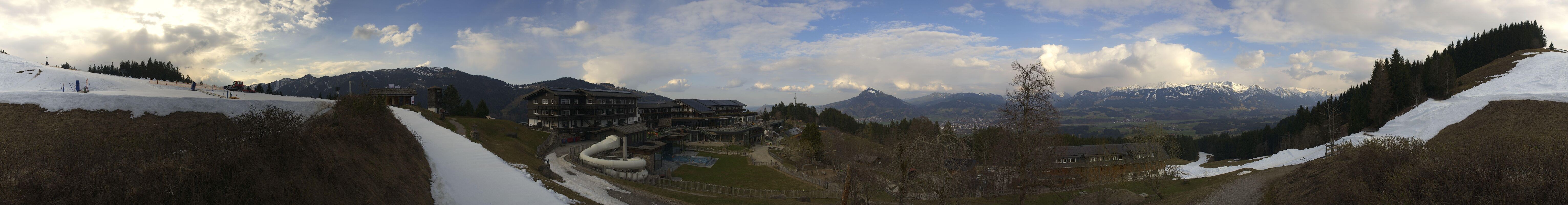 Archived image Webcam Hotel Allgäuer Berghof near Ofterschwang