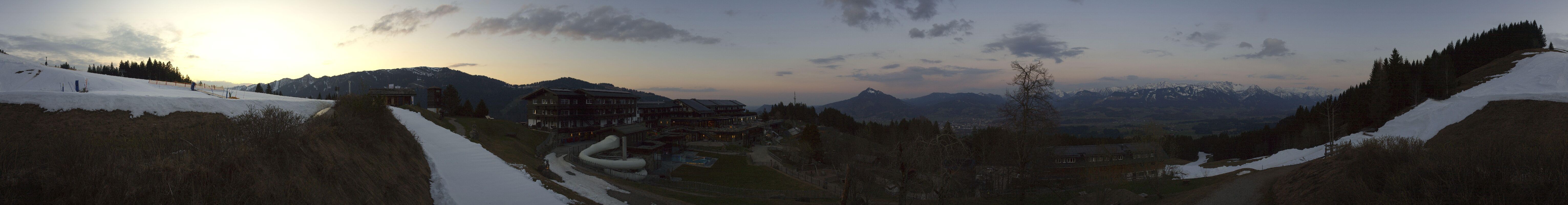 Archived image Webcam Hotel Allgäuer Berghof near Ofterschwang