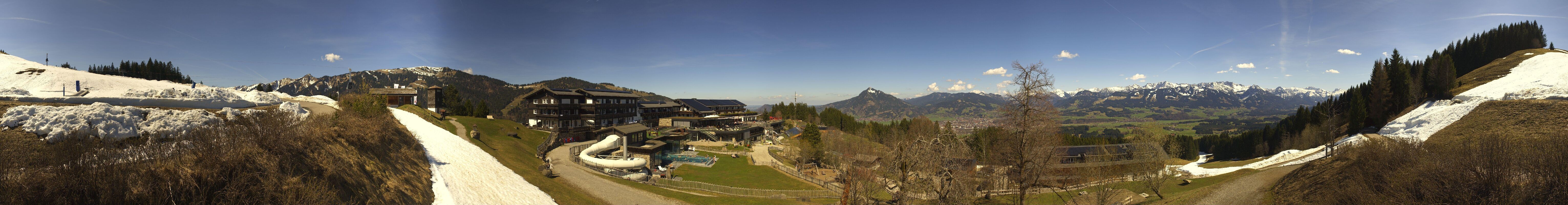 Archiv Foto Ofterschwang - Webcam Allgäuer Berghof