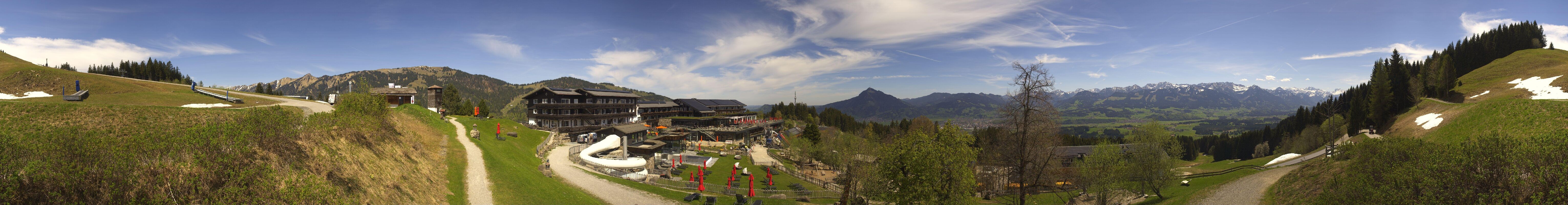 Archiv Foto Ofterschwang - Webcam Allgäuer Berghof