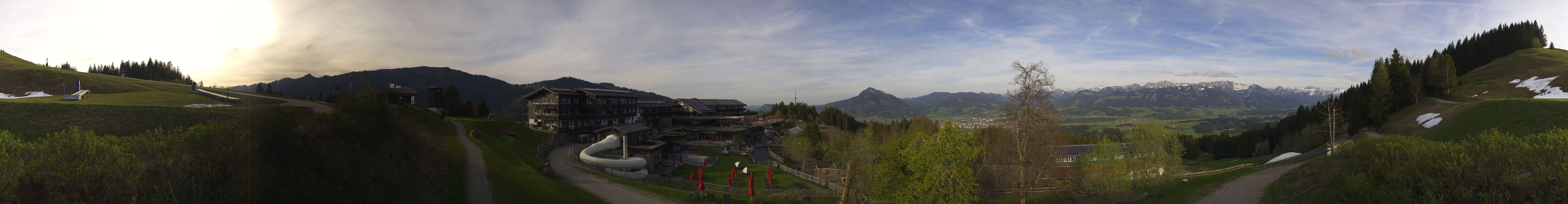 Archiv Foto Ofterschwang - Webcam Allgäuer Berghof