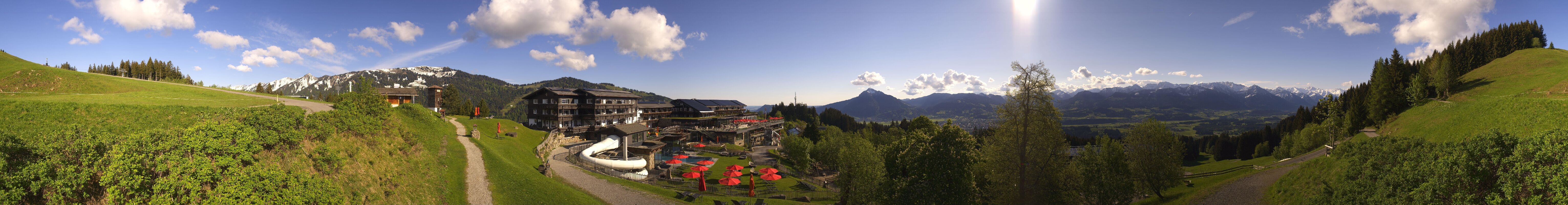 Archiv Foto Ofterschwang - Webcam Allgäuer Berghof