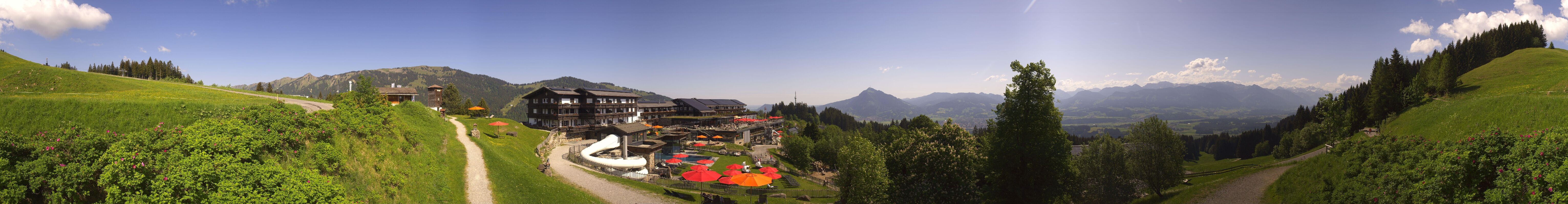 Archiv Foto Ofterschwang - Webcam Allgäuer Berghof