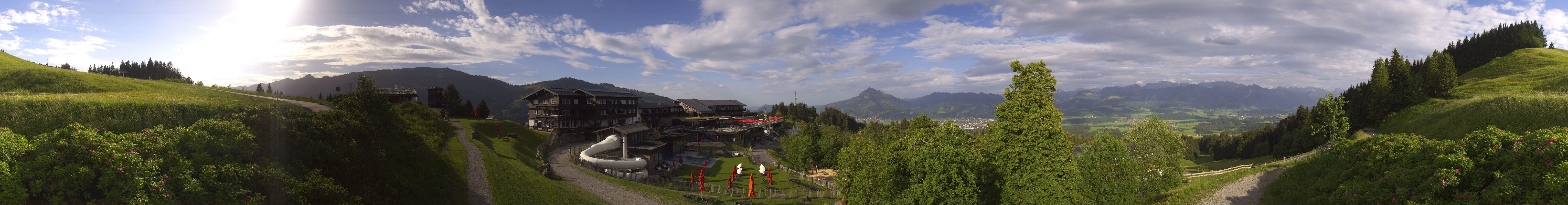 Archiv Foto Ofterschwang - Webcam Allgäuer Berghof