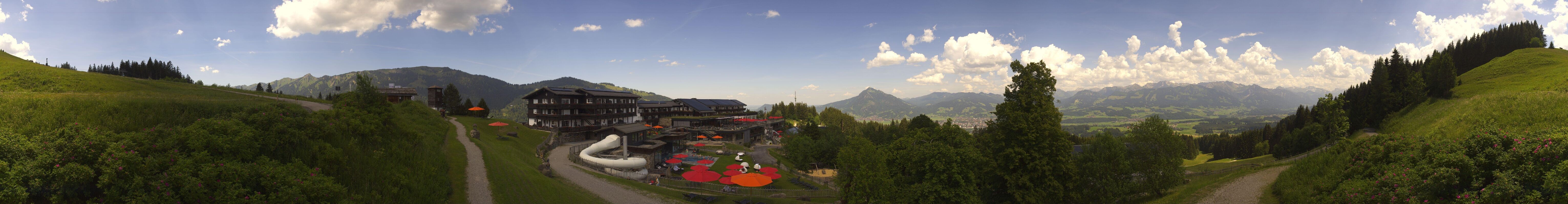 Archiv Foto Ofterschwang - Webcam Allgäuer Berghof
