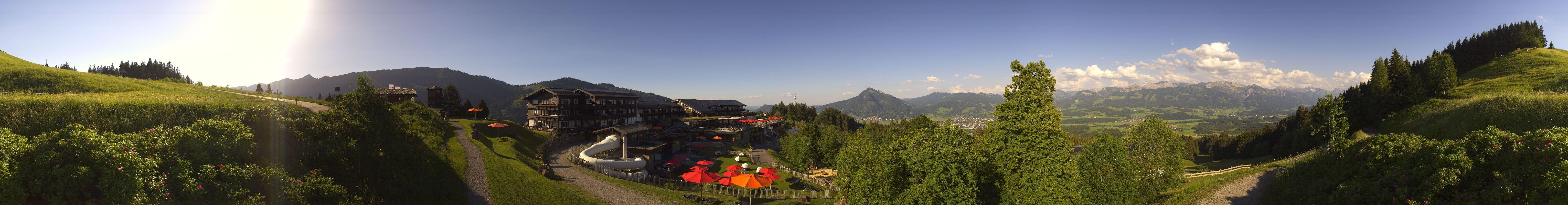 Archiv Foto Ofterschwang - Webcam Allgäuer Berghof