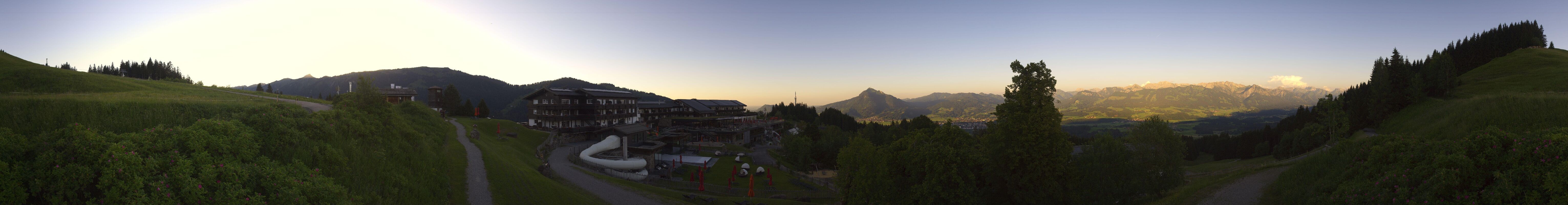 Archiv Foto Ofterschwang - Webcam Allgäuer Berghof