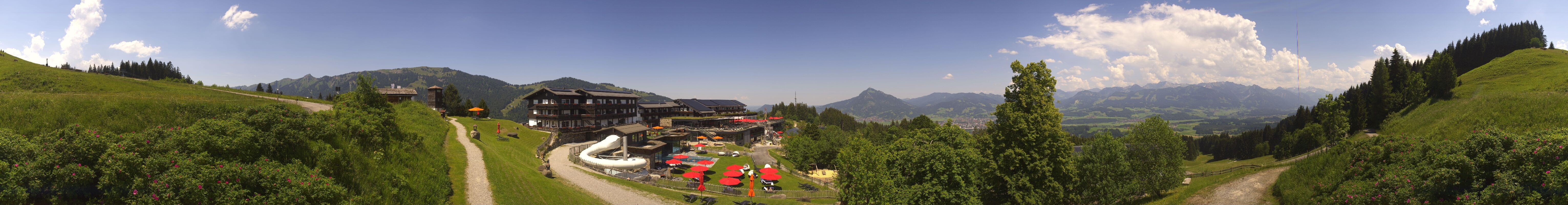 Archiv Foto Ofterschwang - Webcam Allgäuer Berghof