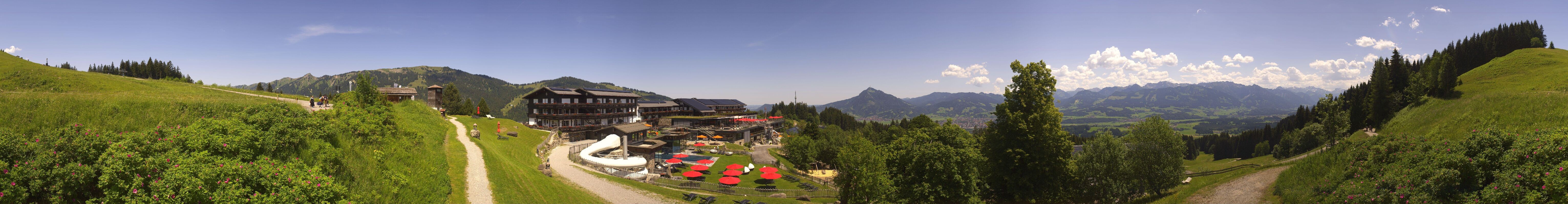 Archiv Foto Ofterschwang - Webcam Allgäuer Berghof