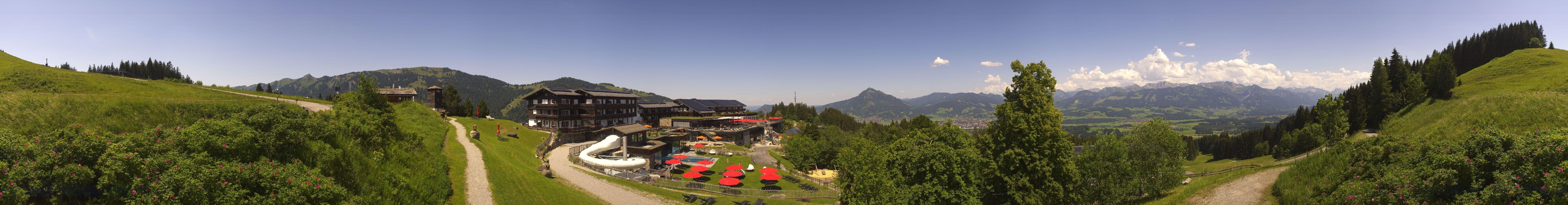 Archiv Foto Ofterschwang - Webcam Allgäuer Berghof